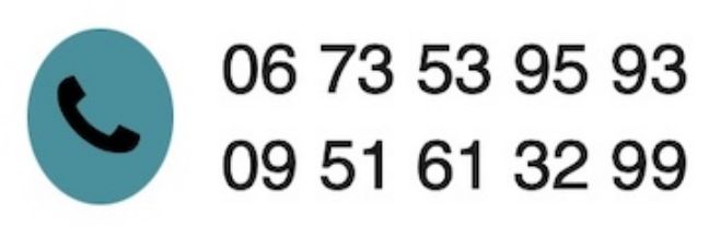 amiba - Nous joindre par téléphone